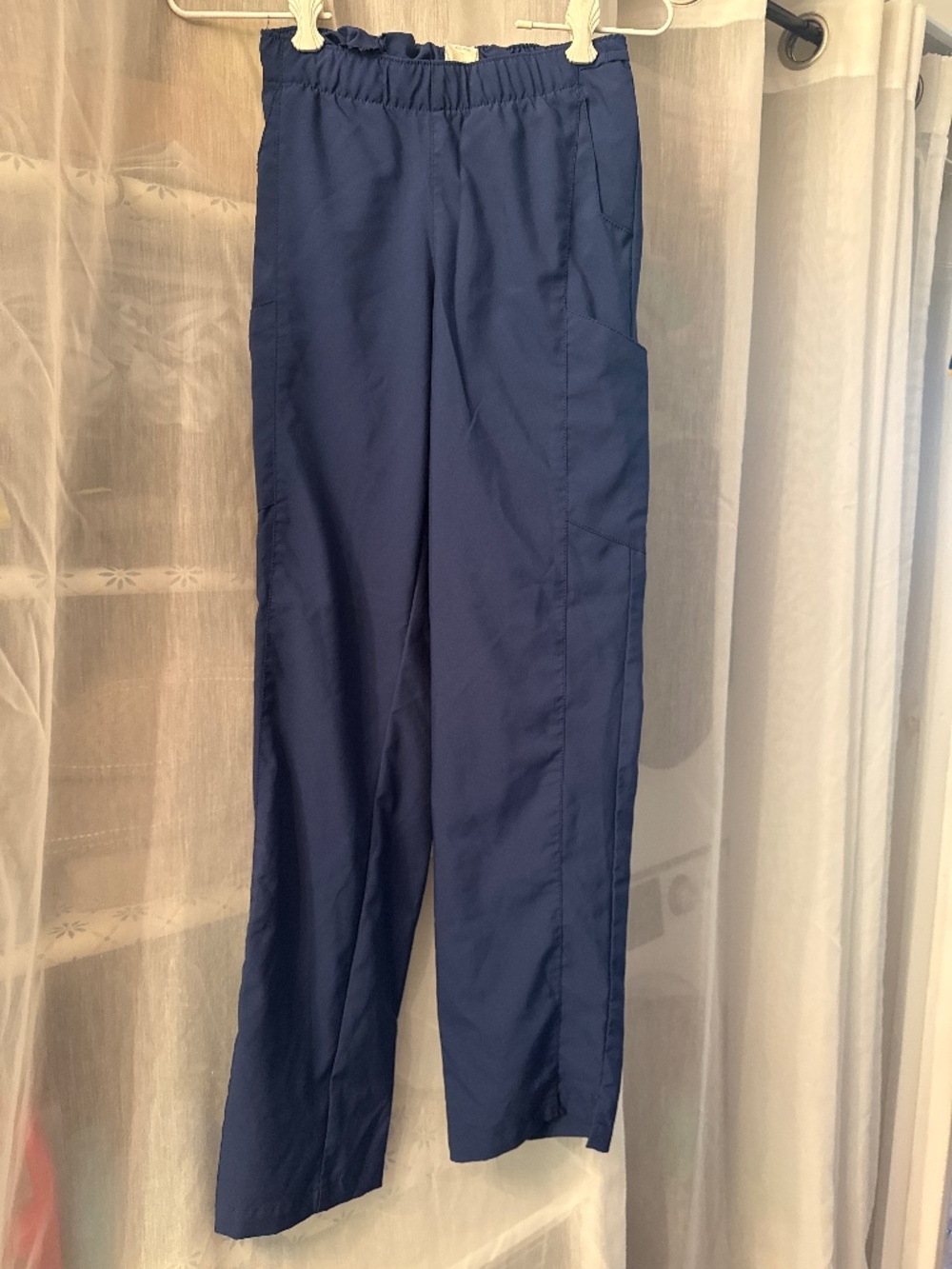Blue scrub bottoms